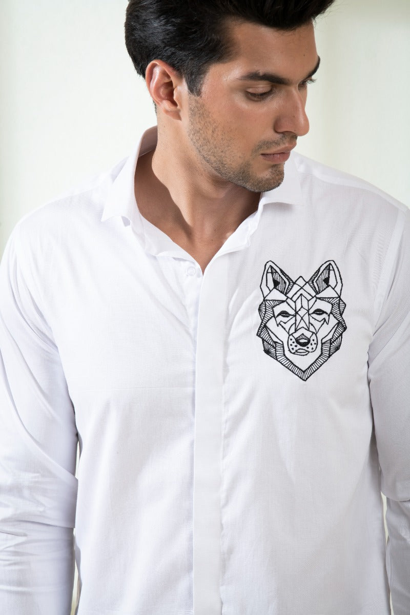HILO Bianco Wolf Shirt