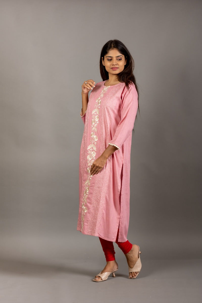 Tradittional Embroidered Kurta for Women