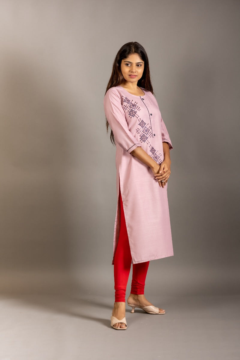 Low Embroidered Kurta for Women here