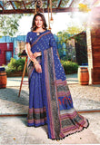 SR Pure cotton vector patterned designer saree.