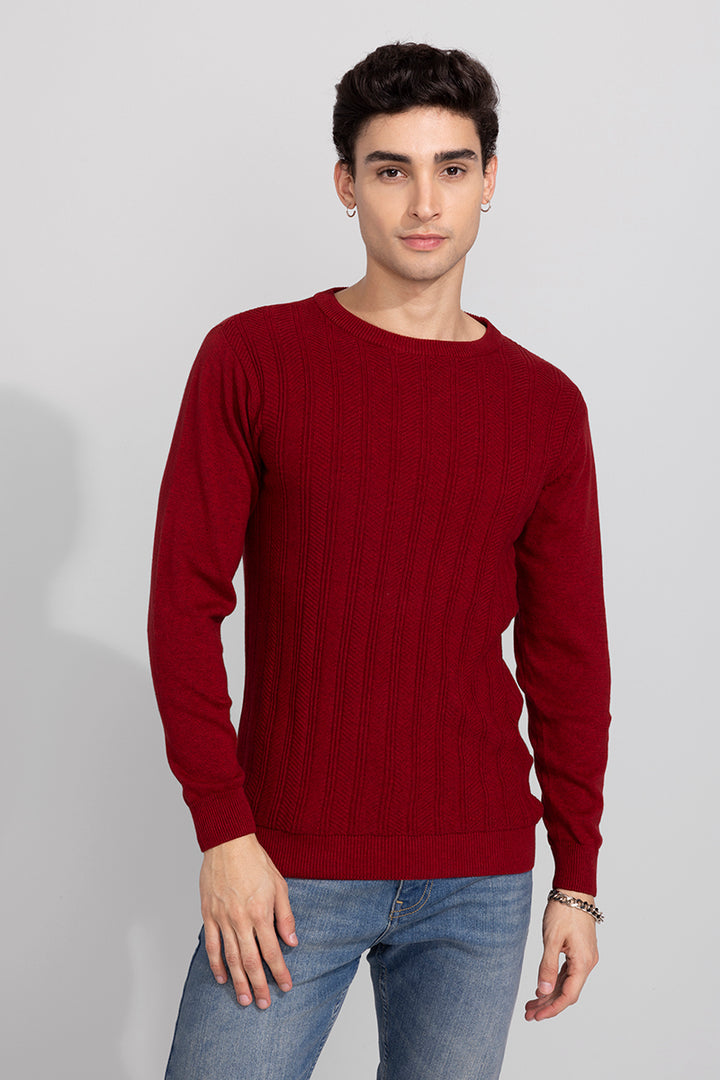 Snitch Zestos Red Sweater